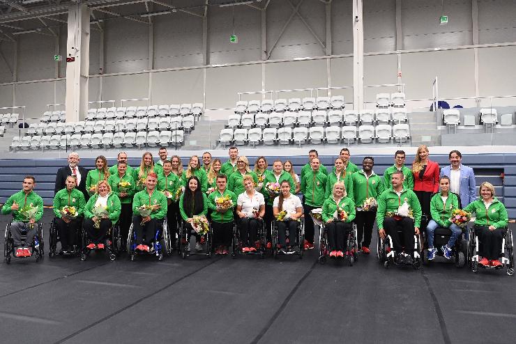 Ünnepélyes csapatgyűlésen fogadták a tokiói paralimpia magyar versenyzőit